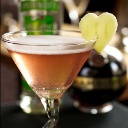 Pomme D Amour Martini Recipe Cosmopolitan Cocktails Recipes